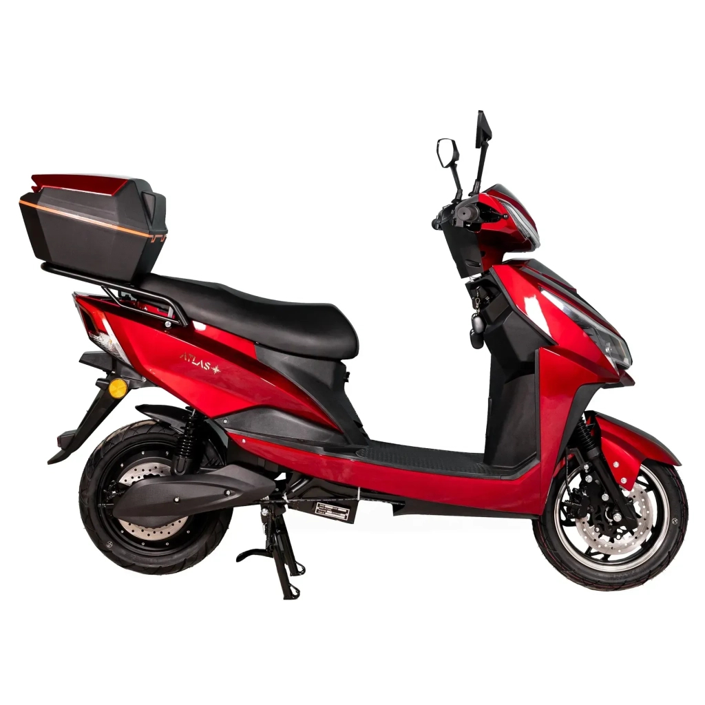Електроскутер Atlas Spider 2 Box 2000W Plus Red (4032) - зображення 3