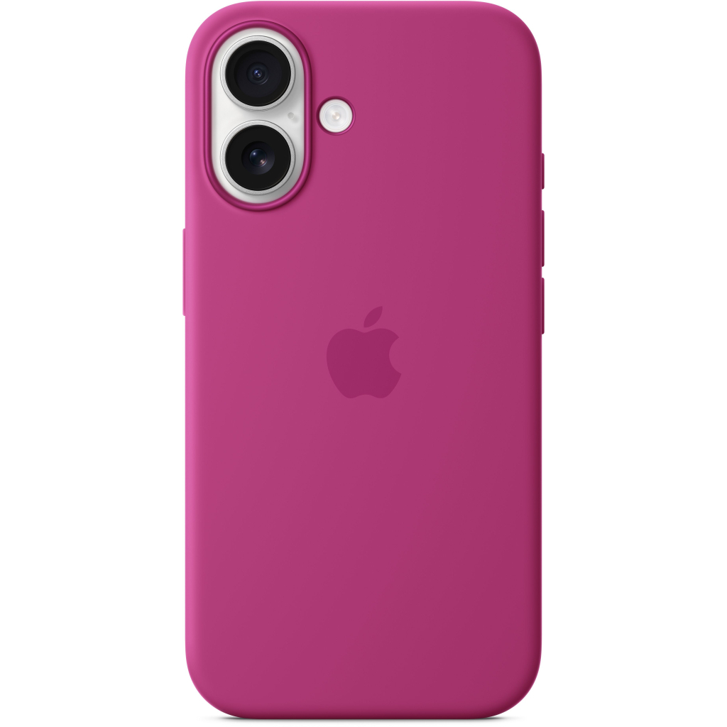 Чохол до мобільного телефона Apple iPhone16 Silicone Case with MagSafe - Fuchsia (MYY53ZM/A) - зображення 5