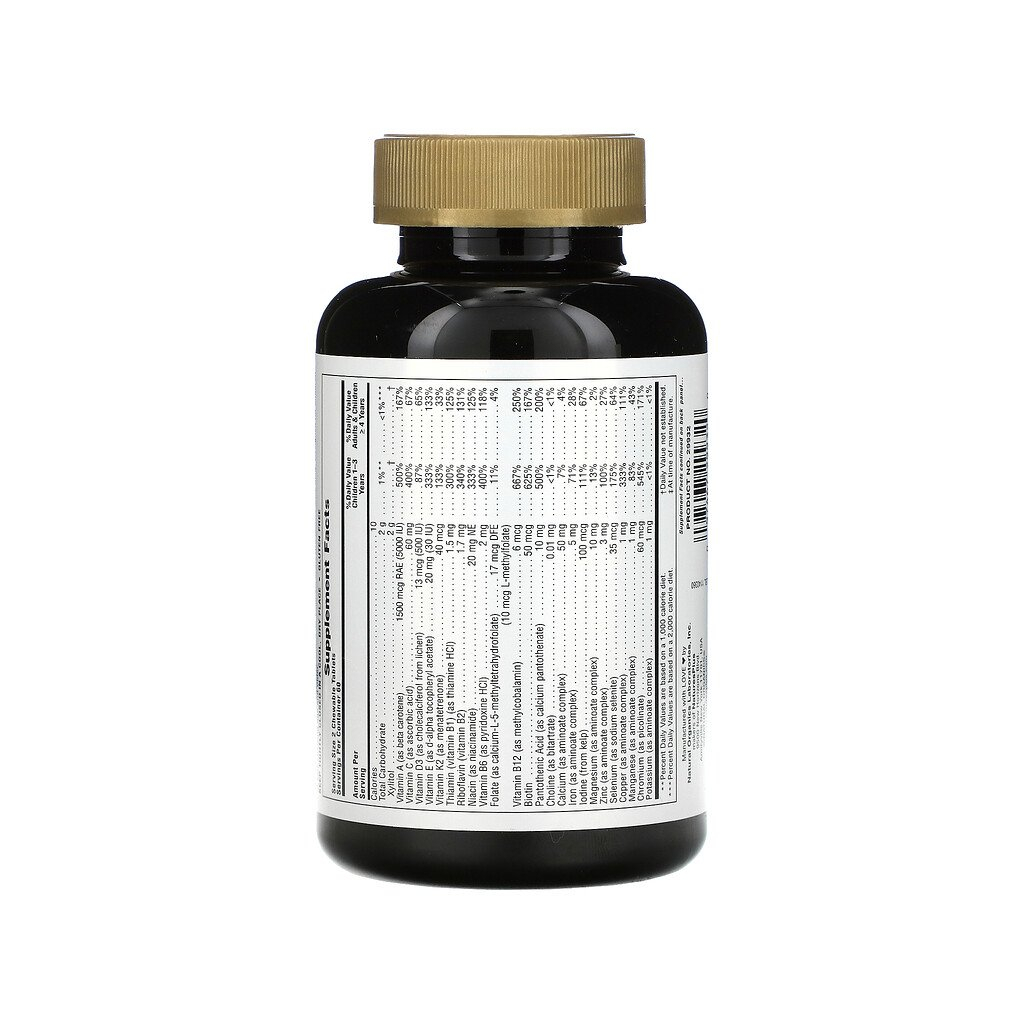 Мультивітамін Natures Plus Мультивитамины для Детей, Вкус Вишни, Animal Parade Gold, 1 (NAP-29932) - зображення 2