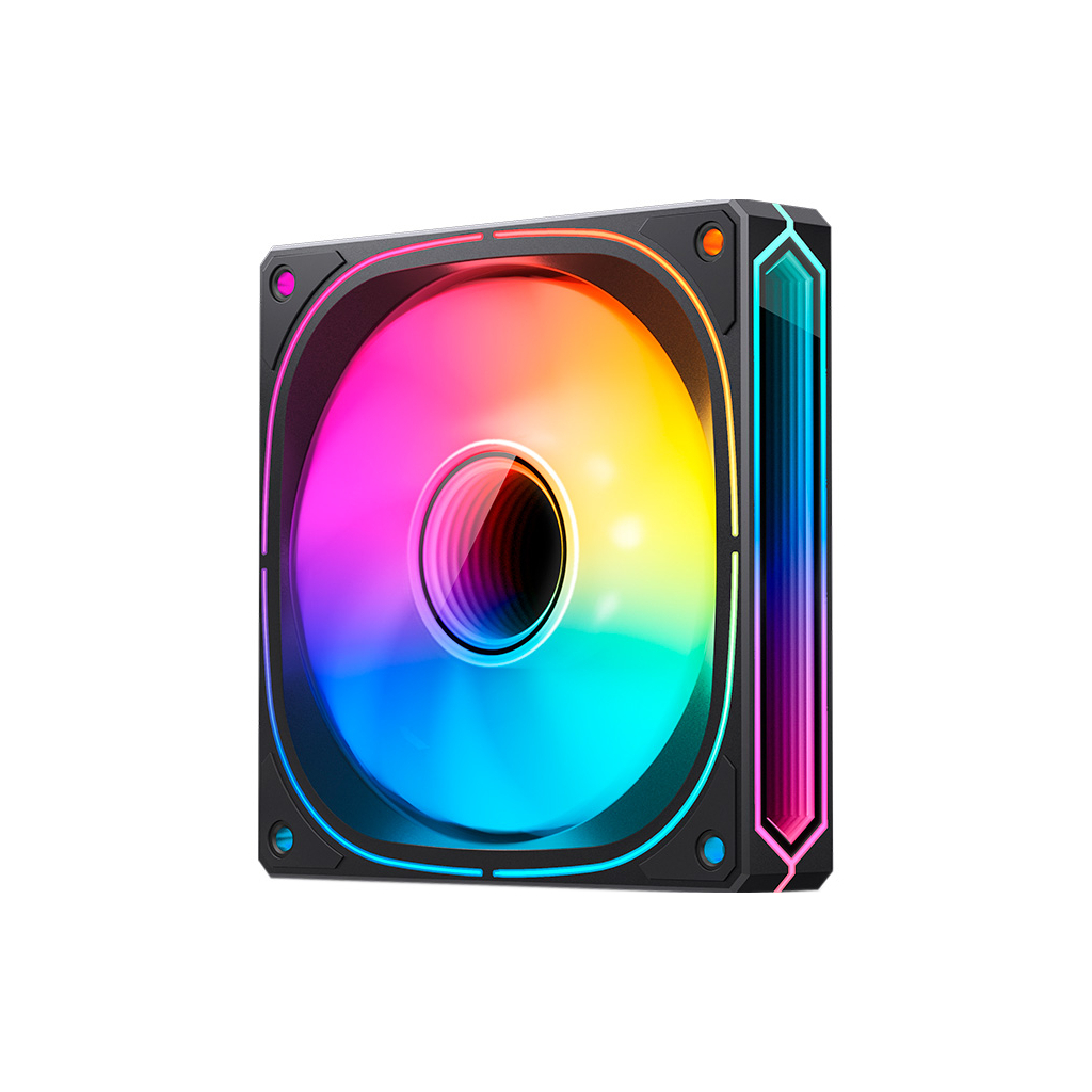 Кулер до корпусу JONSBO FR-505BR Reverse ARGB Black - зображення 3