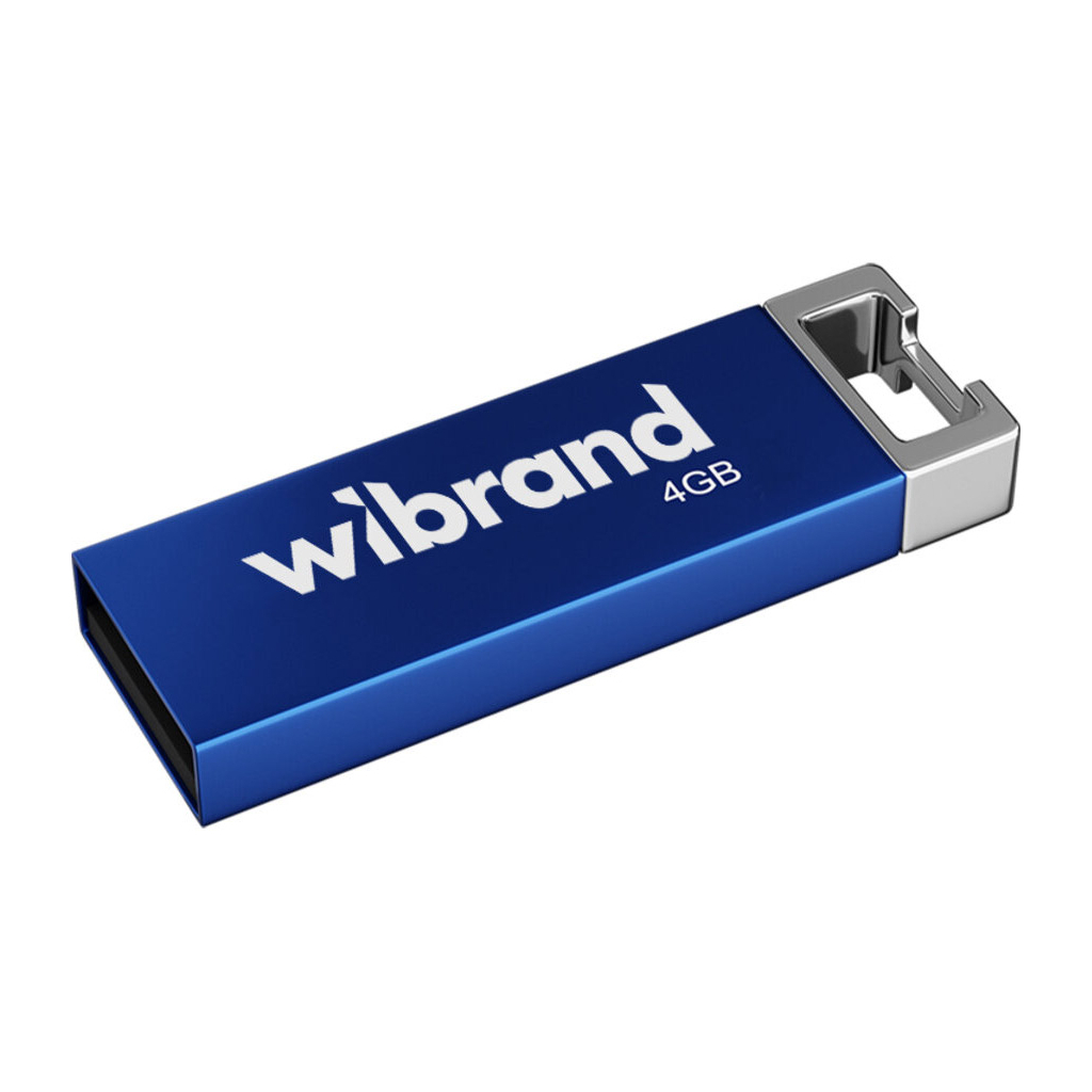 USB флеш накопичувач Wibrand 4GB Chameleon Blue USB 2.0 (WI2.0/CH4U6U) - зображення 1