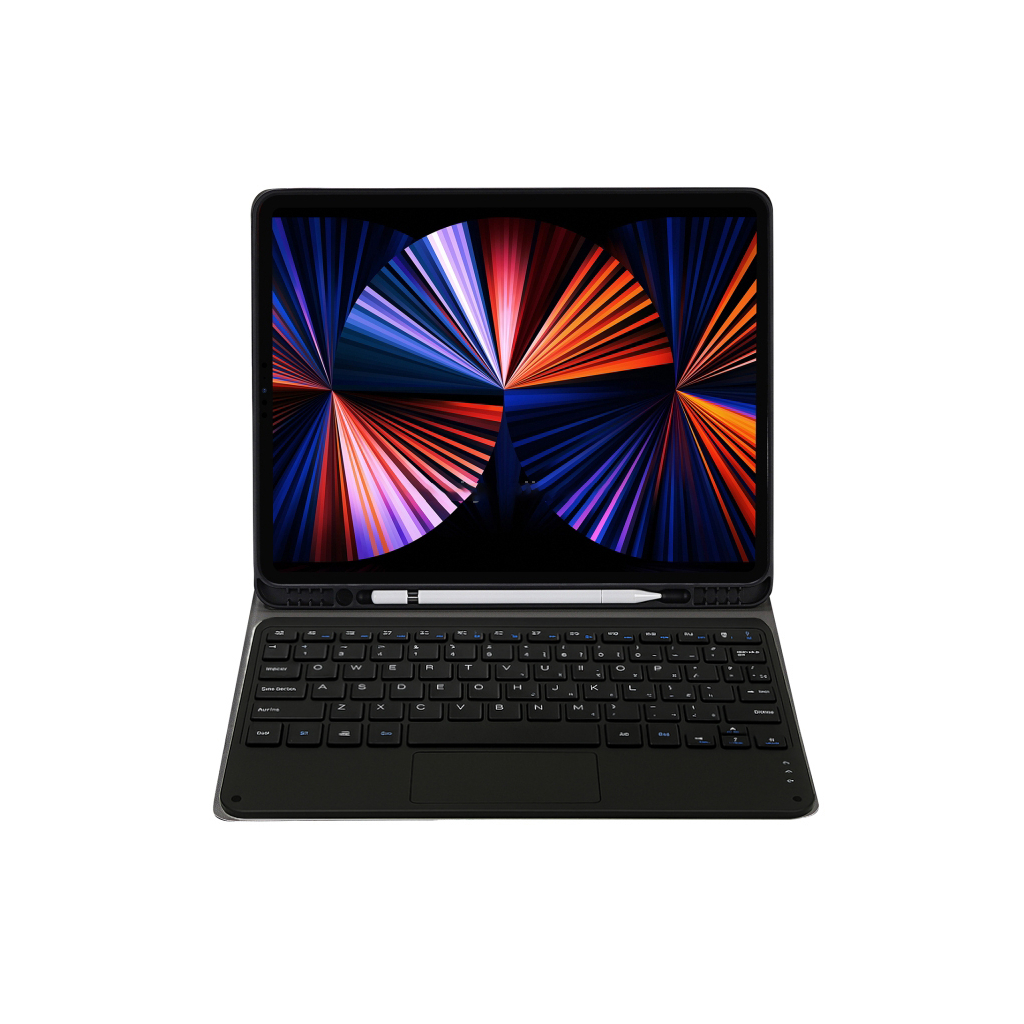 Чохол до планшета BeCover Keyboard+TouchPad Apple iPad Air 13" M2/M3 (2024/2025) Deep Blue (712602) - зображення 4