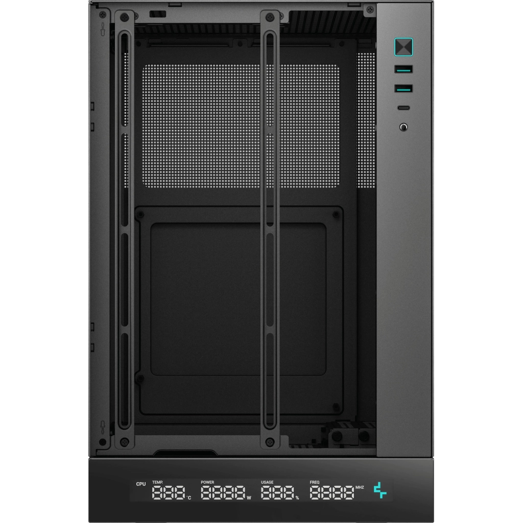 Корпус Deepcool CH170 Digital Black (R-CH170-BKNPI0D-G-1) - зображення 5