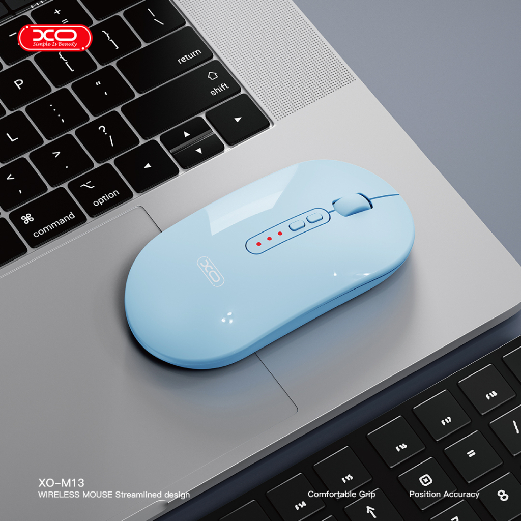 Мишка XO M13 Wireless Blue (M13 Blue) - зображення 3