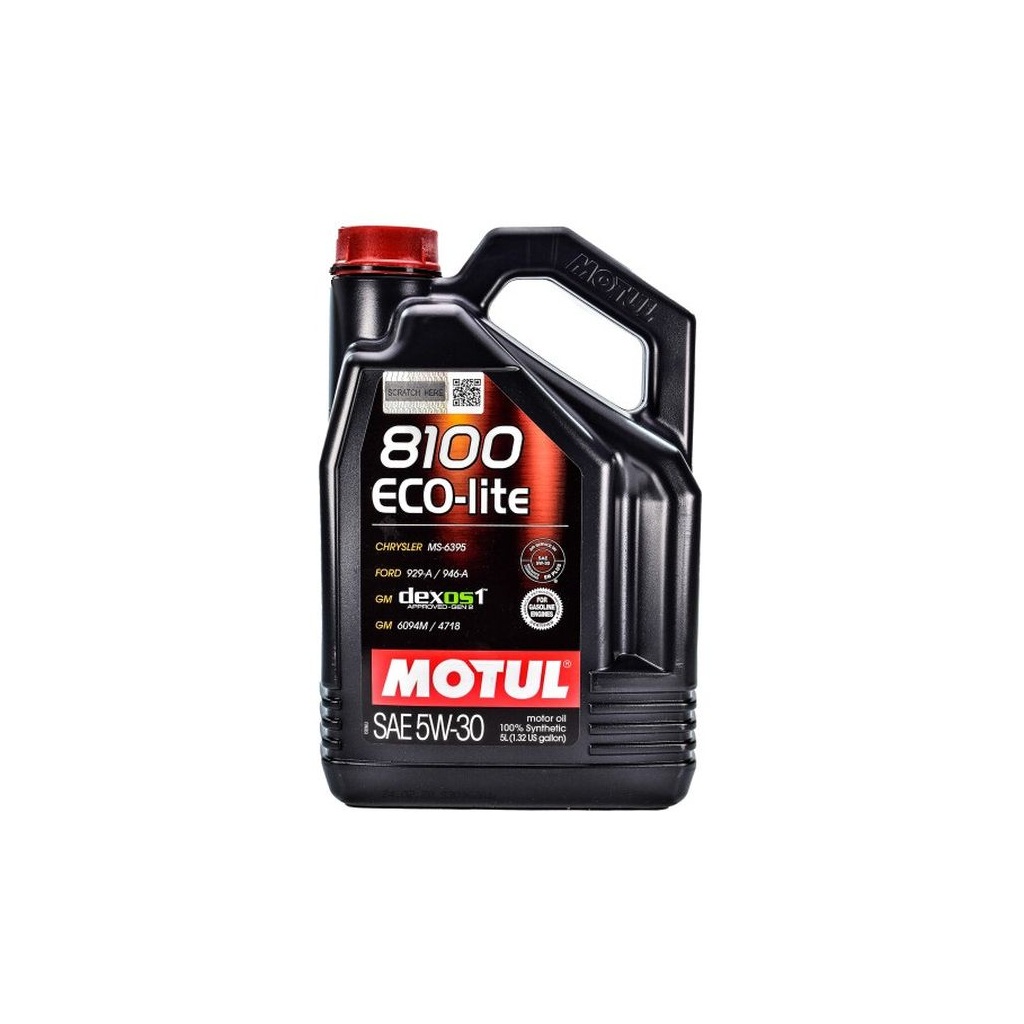Моторна олива MOTUL 8100 Eco-lite 5w30 5л (839551) - зображення 1