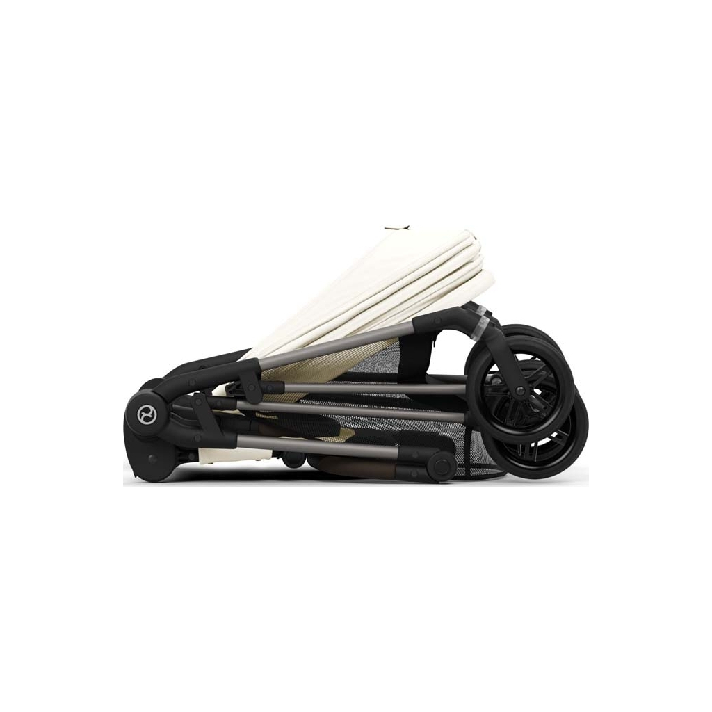 Коляска Cybex Melio Cotton White (з бампером) (522002659) - зображення 7