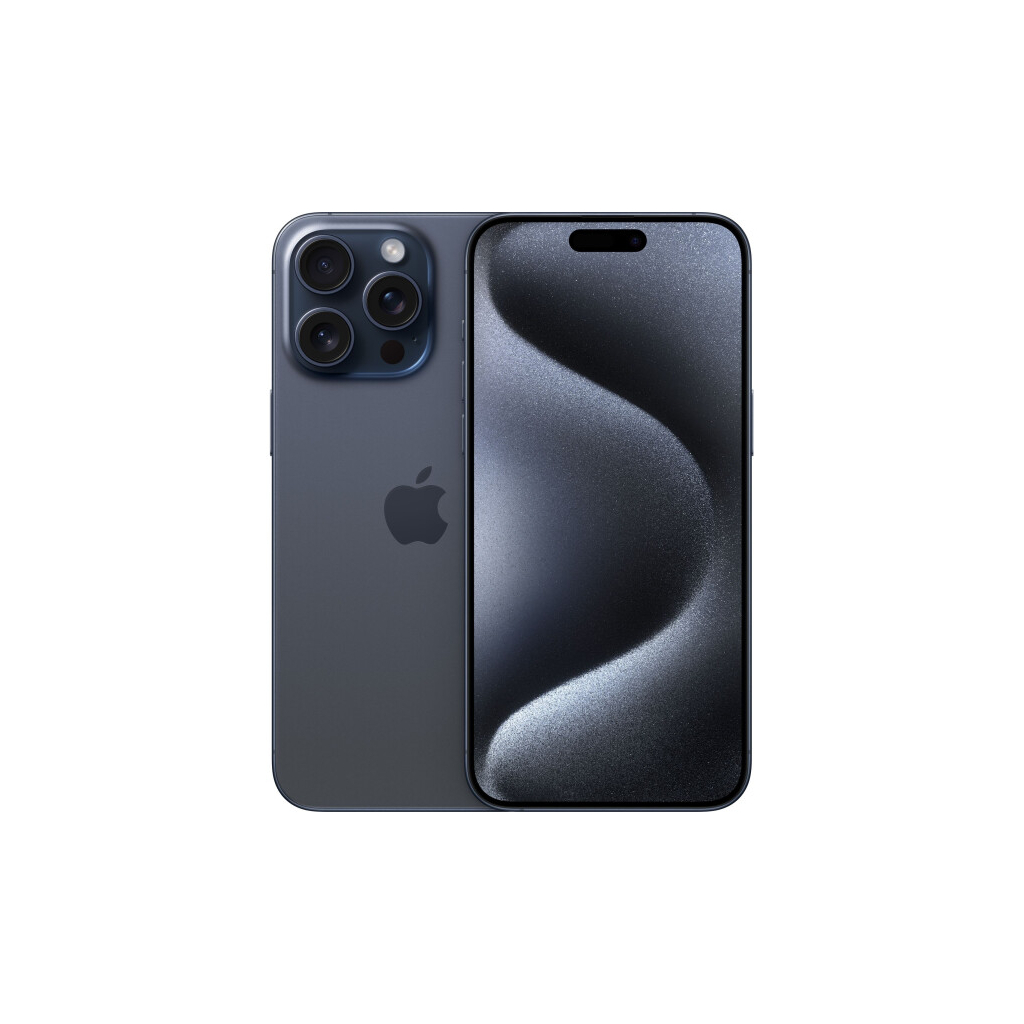 Мобільний телефон Apple iPhone 15 Pro 512GB Blue Titanium (MTVA3) - зображення 1