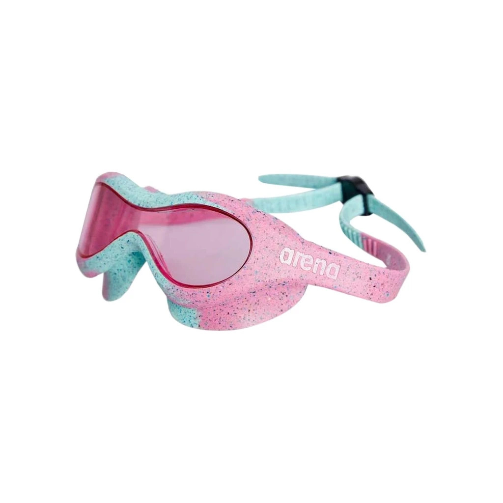 Окуляри для плавання Arena Spider Kids Mask рожевий, бірюзовий 004287-902 (3468336926345) - зображення 1