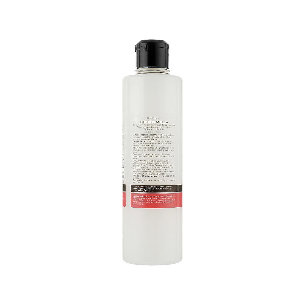 Гель для душу ElenSee Like Juice Lychee & Camellia 390 мл (4820098542178) - зображення 2
