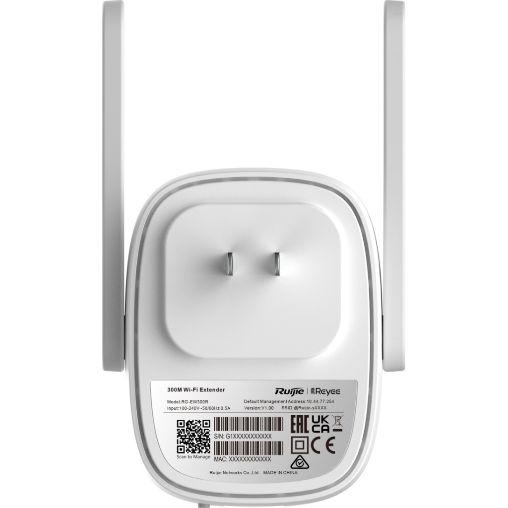 Ретранслятор Ruijie Networks RG-EW300R - зображення 3