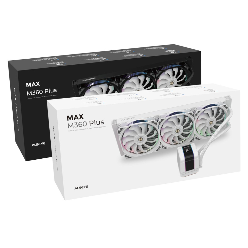 Система рідинного охолодження Alseye M360-PLUS-W II (AS.02.01.0032) - зображення 4