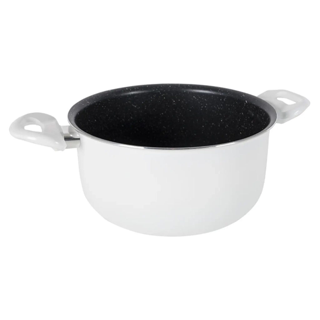 Набір посуду Gimex Cookware Set induction 7 предметів White (6977221) - зображення 3