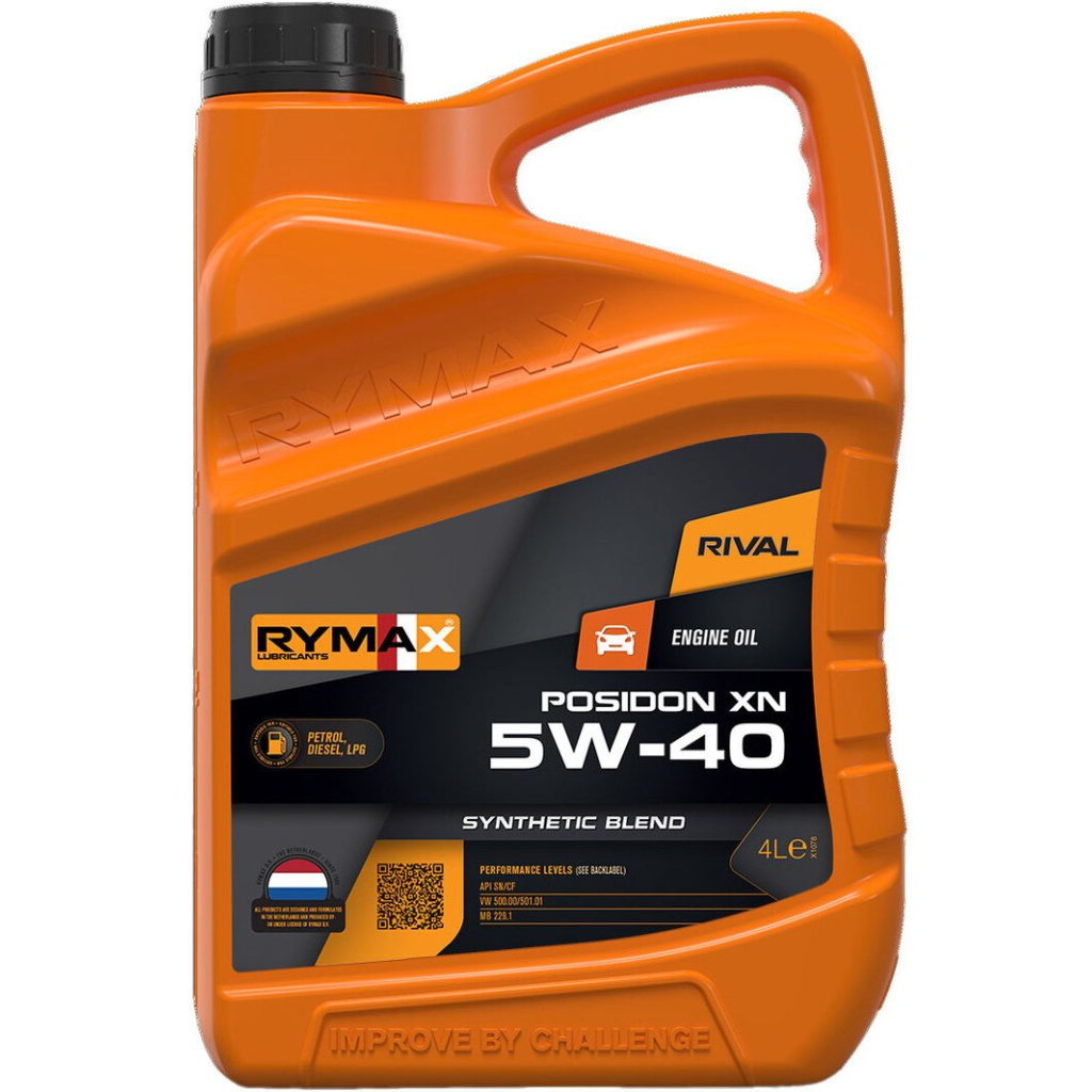 Моторна олива RYMAX Posidon XN Rival 5w40 4л - зображення 1