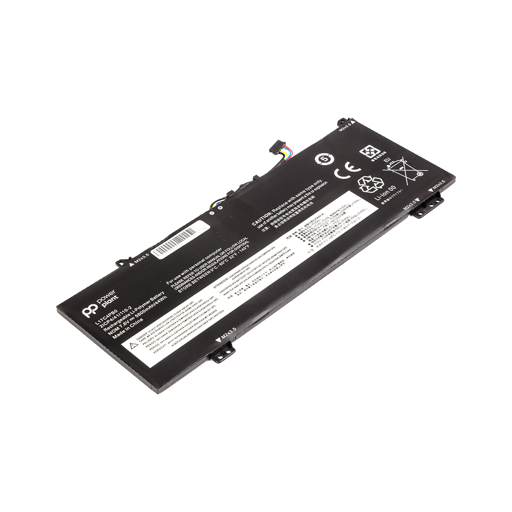 Акумулятор до ноутбука Lenovo IdeaPad 530S-14ARR (L17C4PB0) 7.6V 5800mAh PowerPlant (NB480999) - зображення 2
