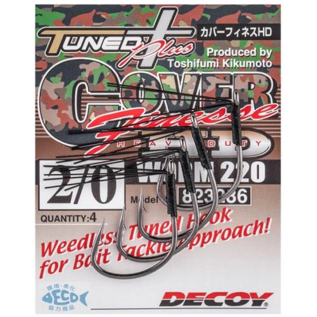 Гачок Decoy Worm220 Cover Finesse HD 04 (5 шт/уп) (1562.07.94) - зображення 2