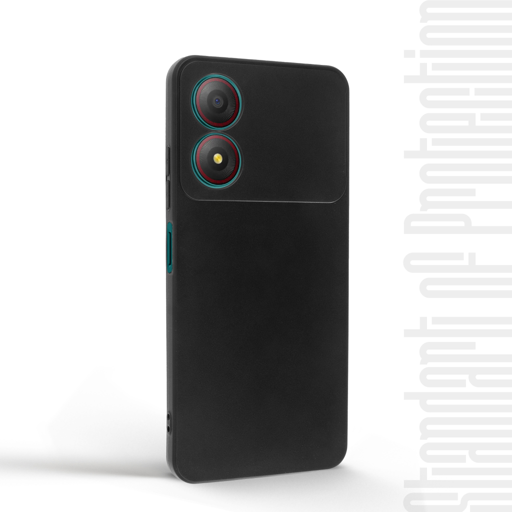 Чохол до мобільного телефона Armorstandart Matte Slim Fit ZTE Blade A34 Camera cover Black (ARM78939) - зображення 2