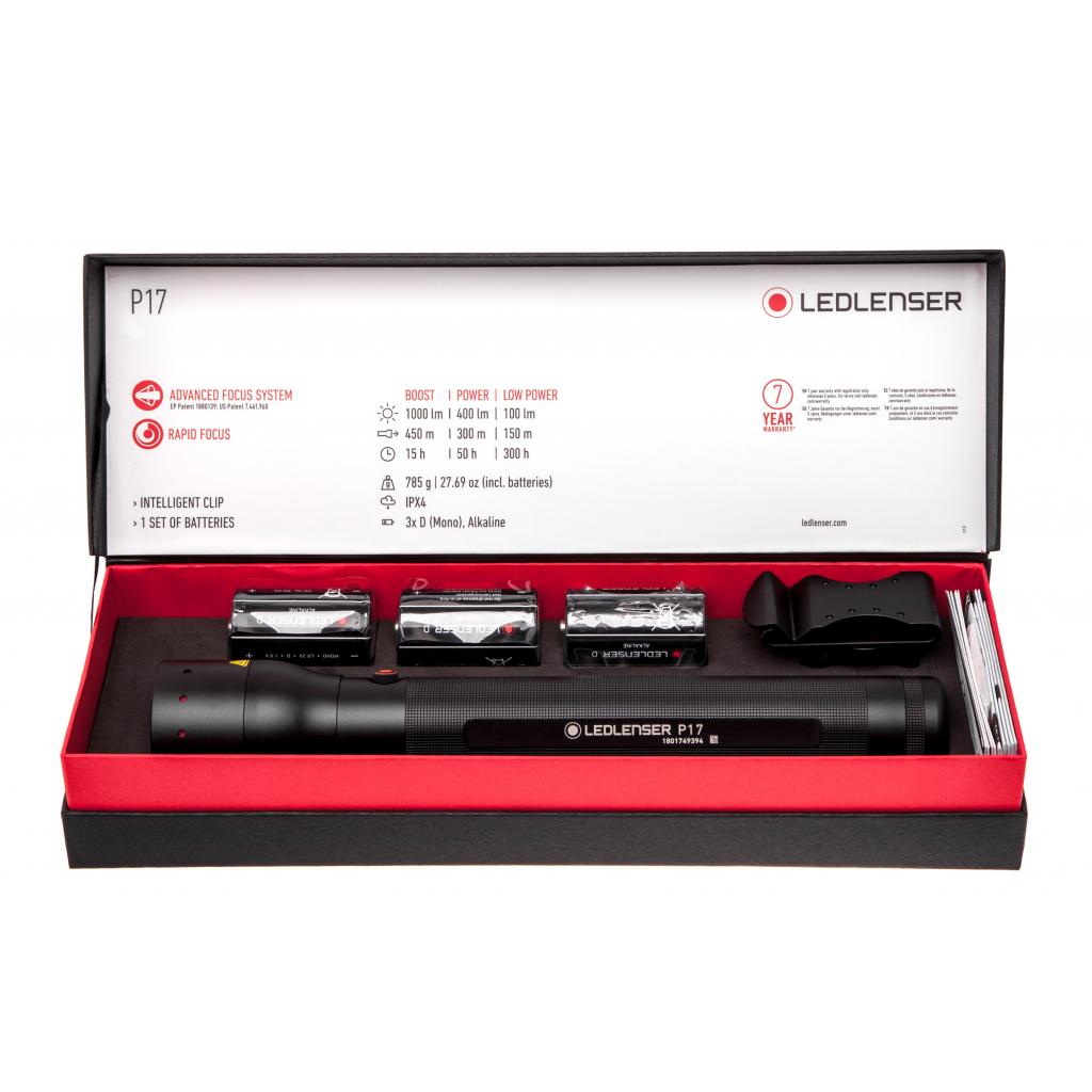 Ліхтар LedLenser P17, 1000/400/100 (500903) - зображення 6