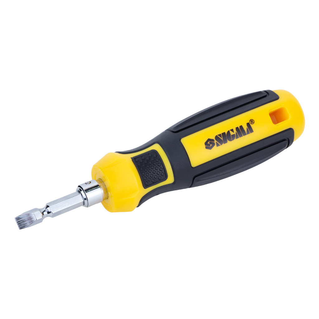 Викрутка Sigma з двосторонніми бітами 6в1 + адаптер CrV Mega (4009711) - изображение 6