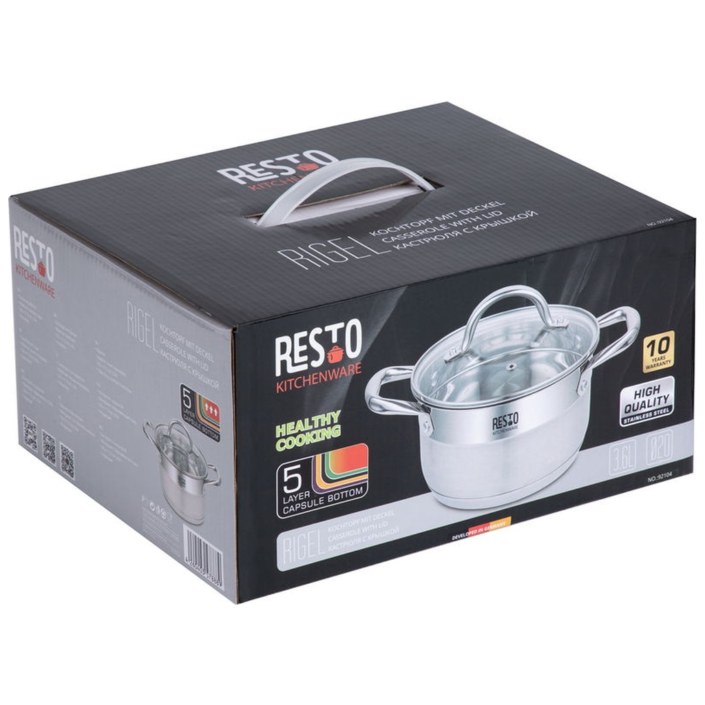 Каструля Resto Rigel 20 см 3.6 л (92104) - изображение 12