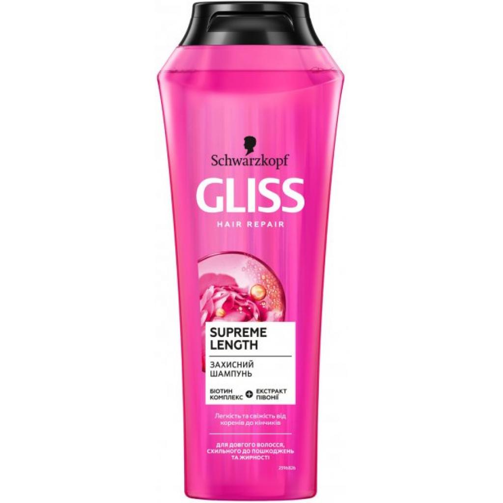 Шампунь Gliss Supreme Length для довгого волосся 250 мл (4045787436464) - зображення 1