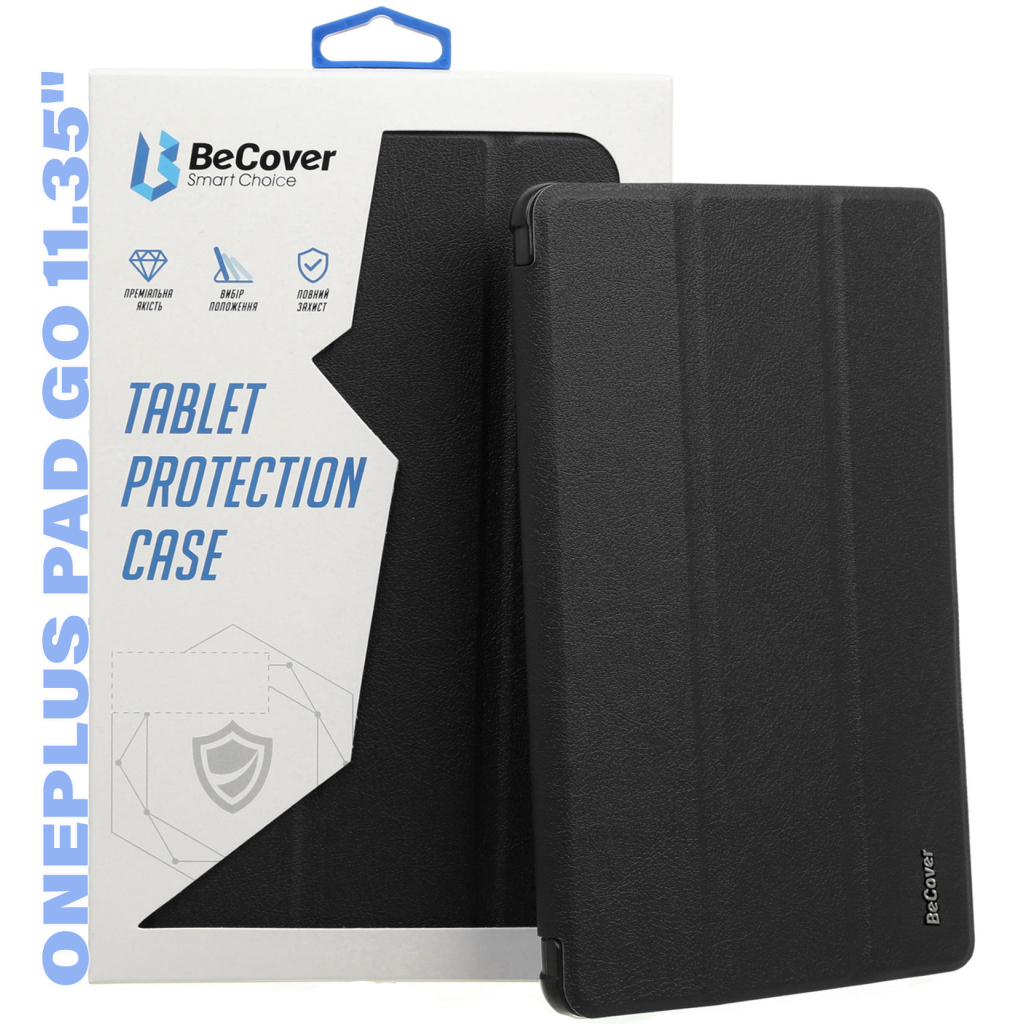 Чохол до планшета BeCover Smart Case OnePlus Pad Go 11.35" Black (710988) - зображення 8