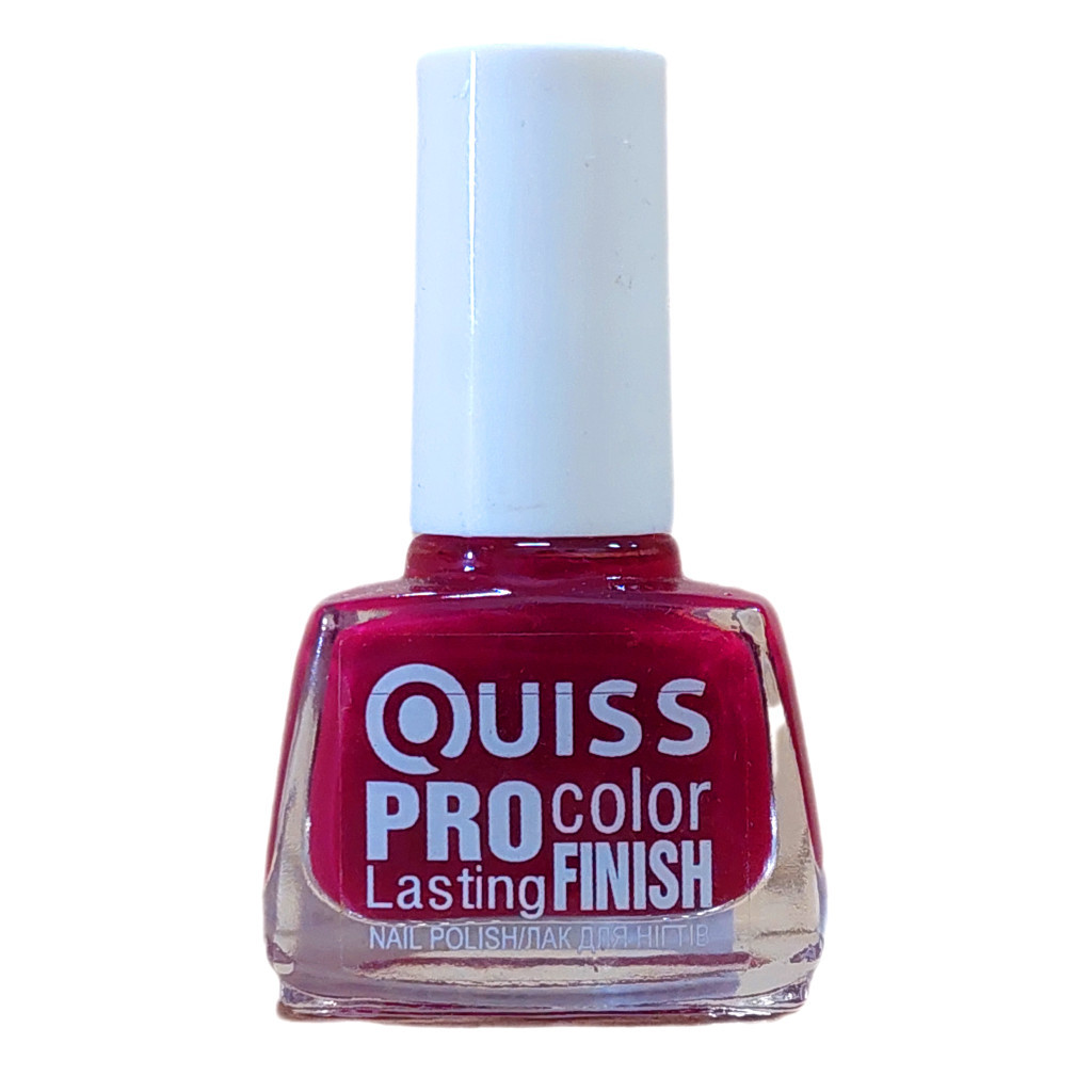 Лак для нігтів Quiss Pro Color Lasting Finish 054 (4823082013920) - зображення 1