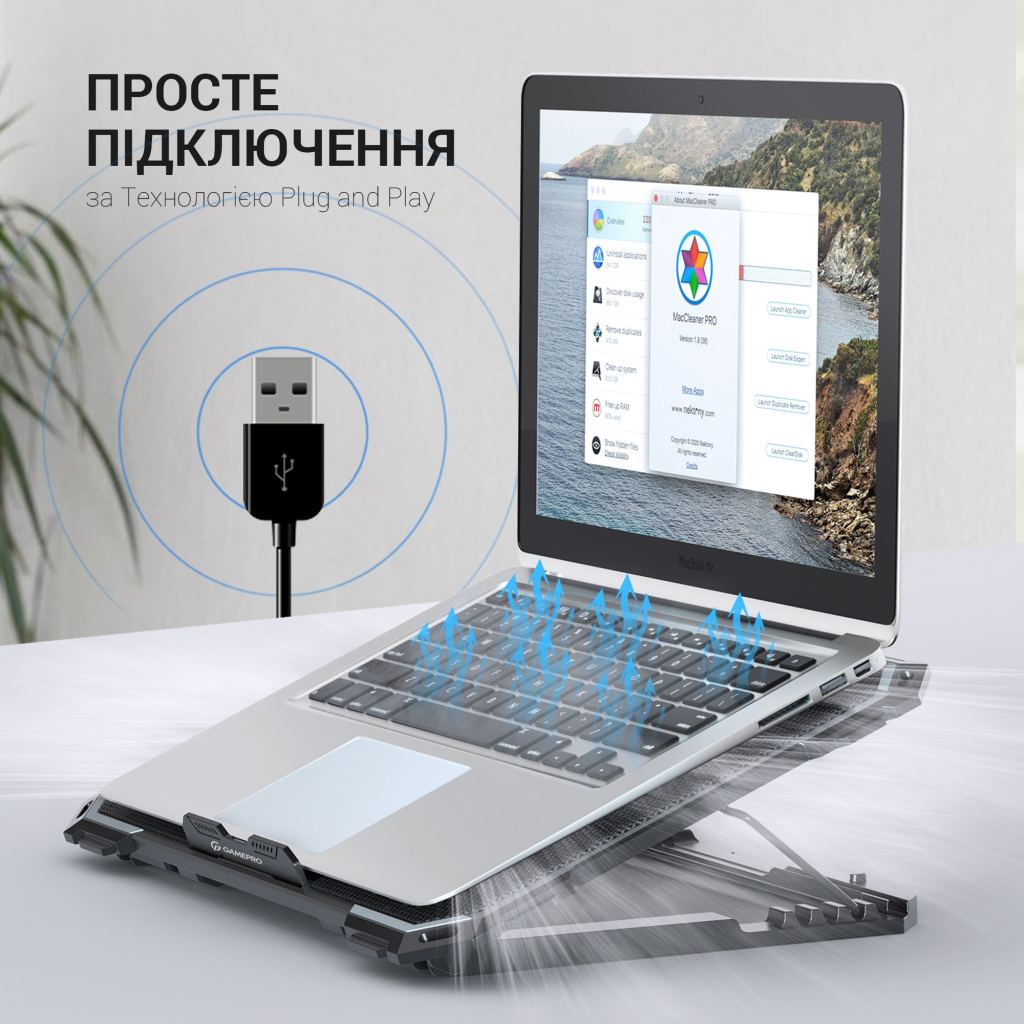 Підставка до ноутбука GamePro CP485 - зображення 11