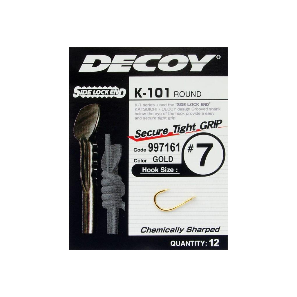 Гачок Decoy K-101 Round 09 (12 шт/уп) (1562.03.08) - зображення 2