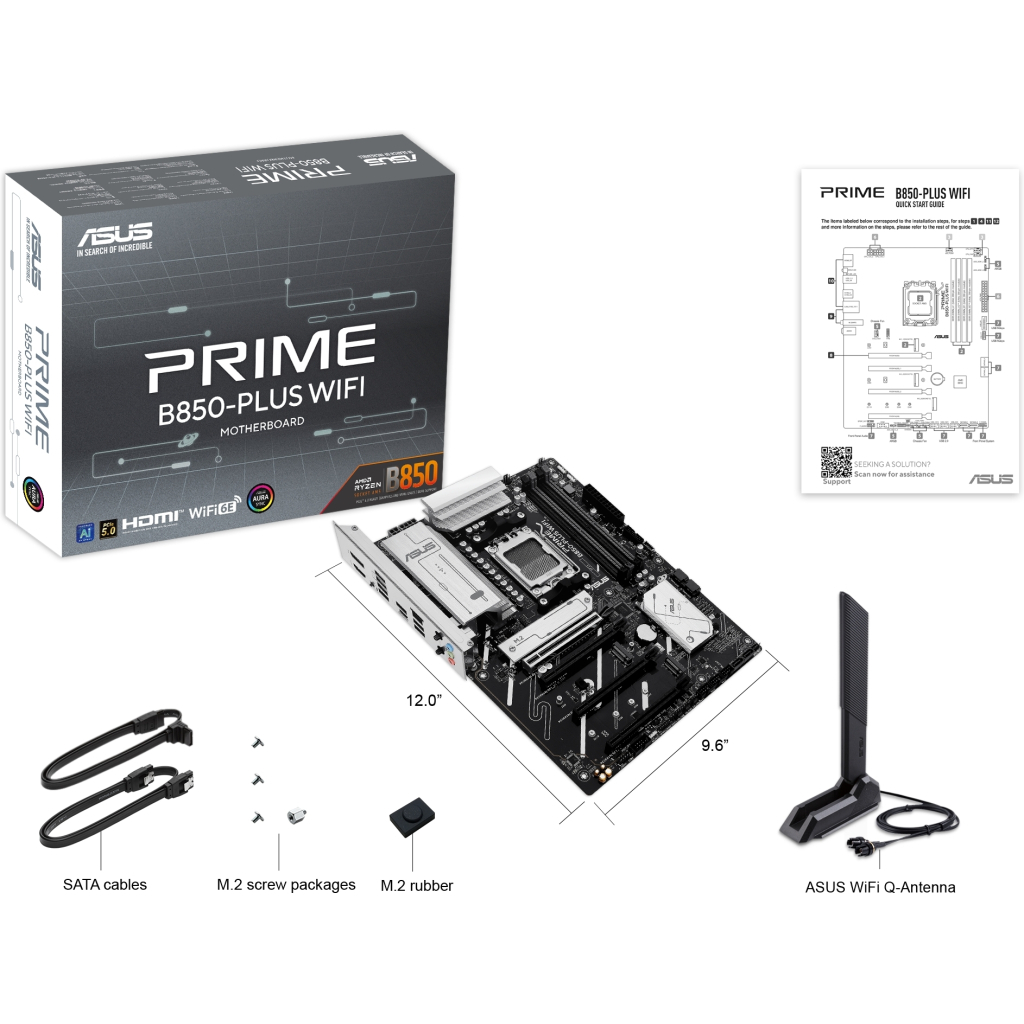 Материнська плата ASUS PRIME B850-PLUS WIFI - зображення 8