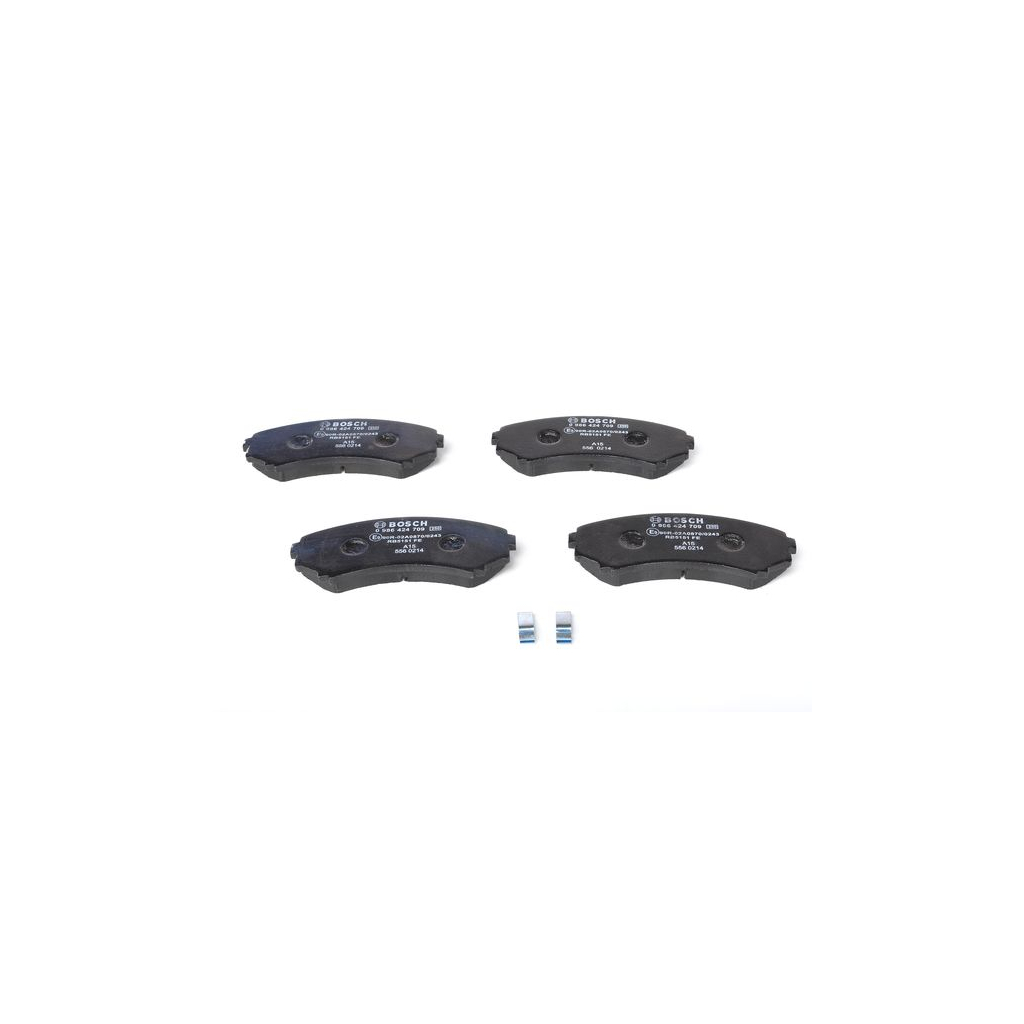 Гальмівні колодки Bosch 0 986 424 709 - зображення 4