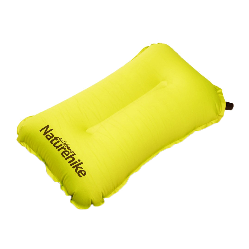 Туристична подушка Naturehike Sponge Automatic NH17A001-L Yellow (6927595777404) - изображение 1