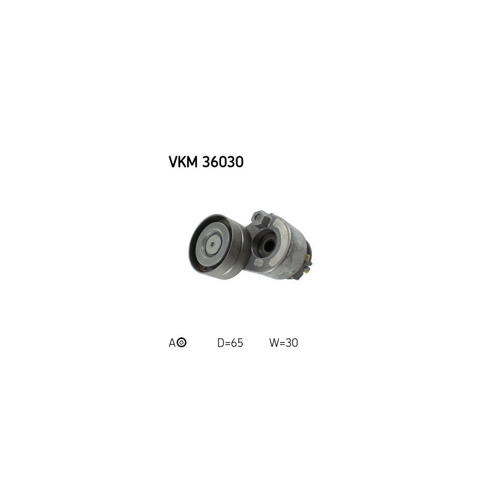 Натягувач ременя з роликом SKF VKM 36030 - зображення 1