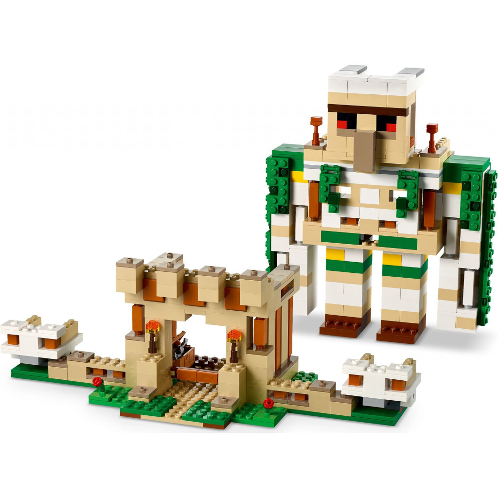 Конструктор LEGO Minecraft Фортеця «Залізний голем» 868 деталей (21250) - зображення 7