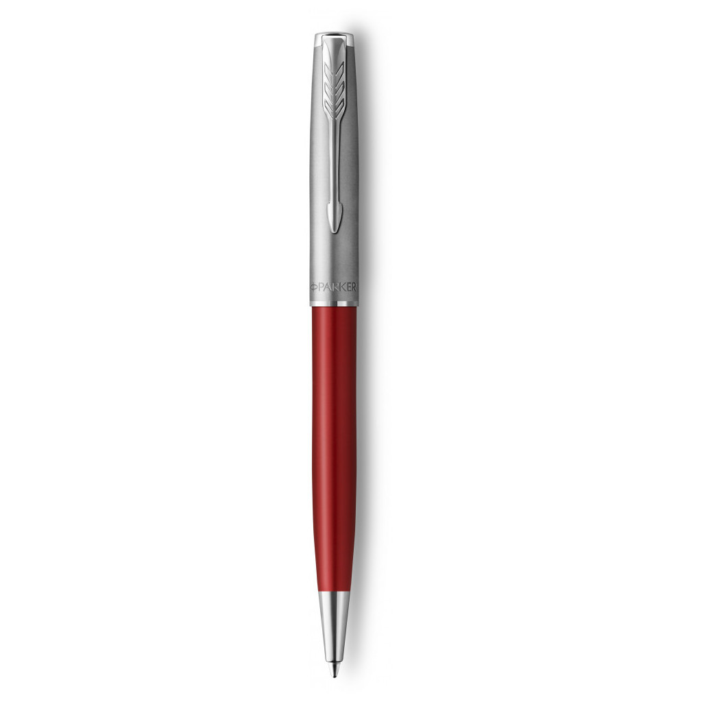 Ручка кулькова Parker SONNET 17 Essentials Metal Red Lacquer CT BP (83 632) - зображення 1