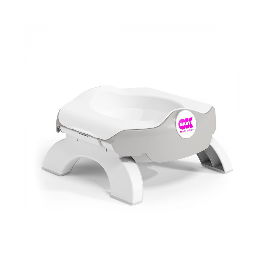 Горщик Ok Baby Pasha анатомічний сірий (39052300) - зображення 1