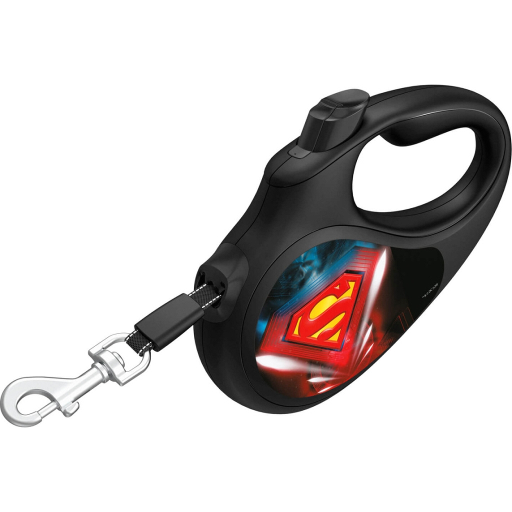 Повідець для собак WAUDOG R-leash "Супермен Лого" M до 25 кг 5 м (8125-1012-01) - зображення 2