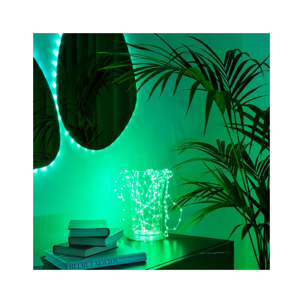 Гірлянда Twinkly Smart LED, Dots 400 RGB LED Lights String Black Wire Plug IP44 20м (TWD400STP-BEU) - зображення 5