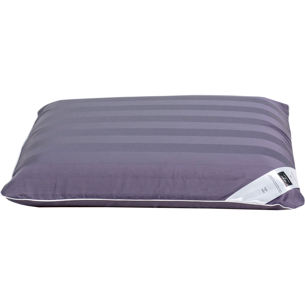 Подушка MirSon ортопедична 6047 Noble stripe Graphite Men 59х43х12 (2200003261707) - зображення 1