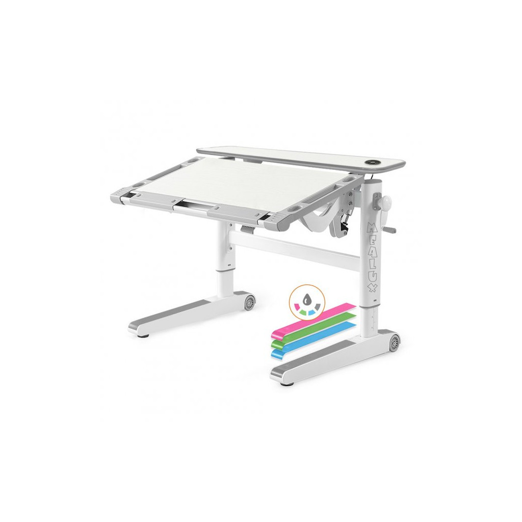 Парта Mealux Ergowood M Multicolor TG Energy (BD-800 TG/MC Energy) - зображення 1