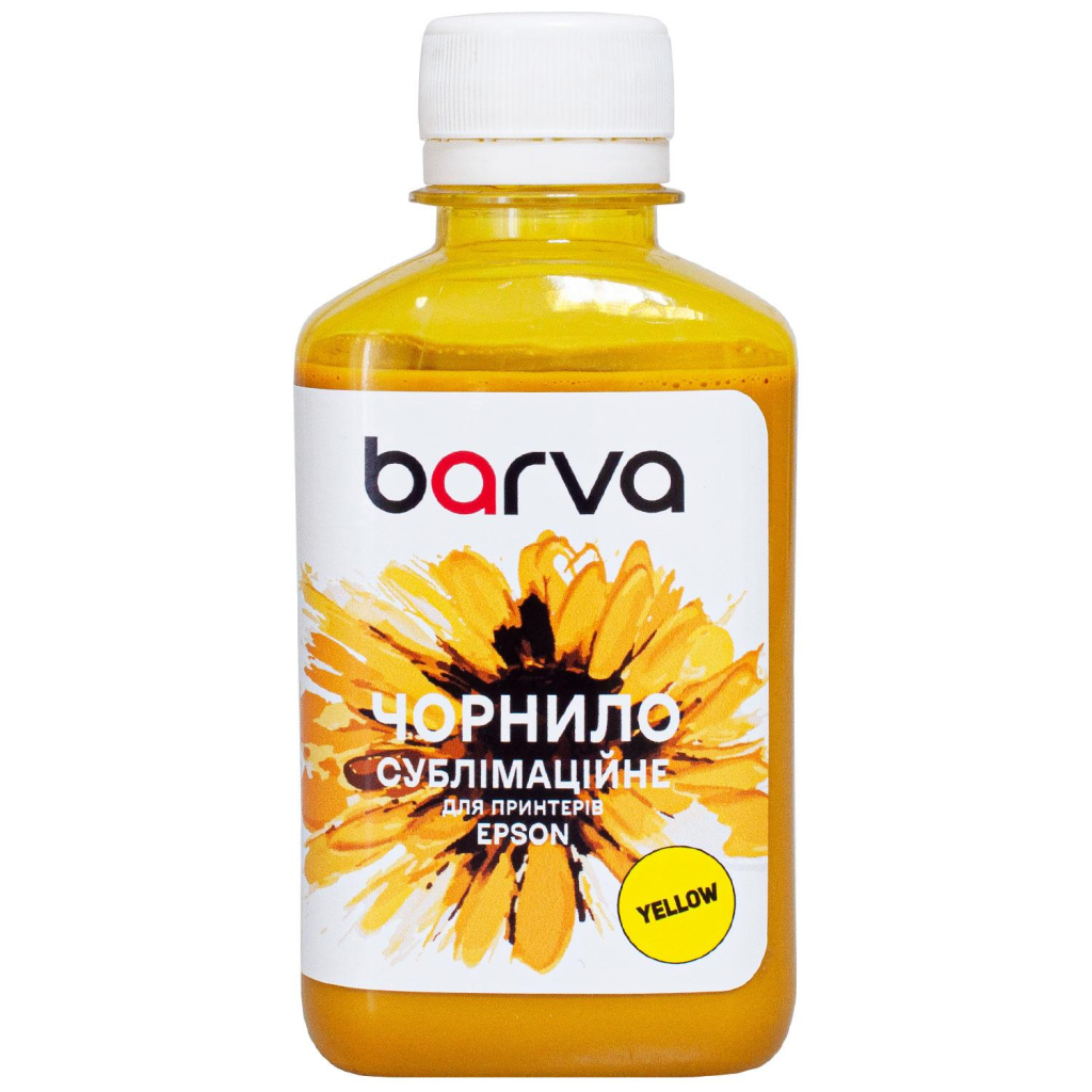 Чорнило Barva Epson sublimation 180 мл, Yellow (SUB-921) - зображення 1