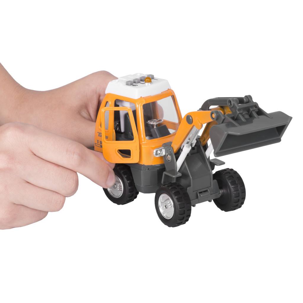 Машина Goki металева Екскаватор (12107G-5) - зображення 8