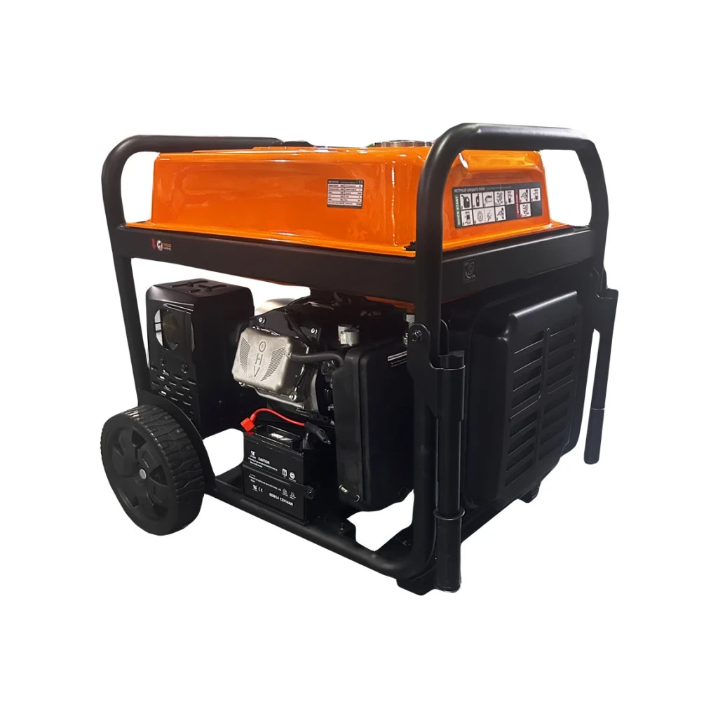 Генератор GTM інверторний DK9000Xi 9,0kW(макс)/8,5kW(ном), руч.старт/Електростарт + Колеса (DK9000Xi) - зображення 3