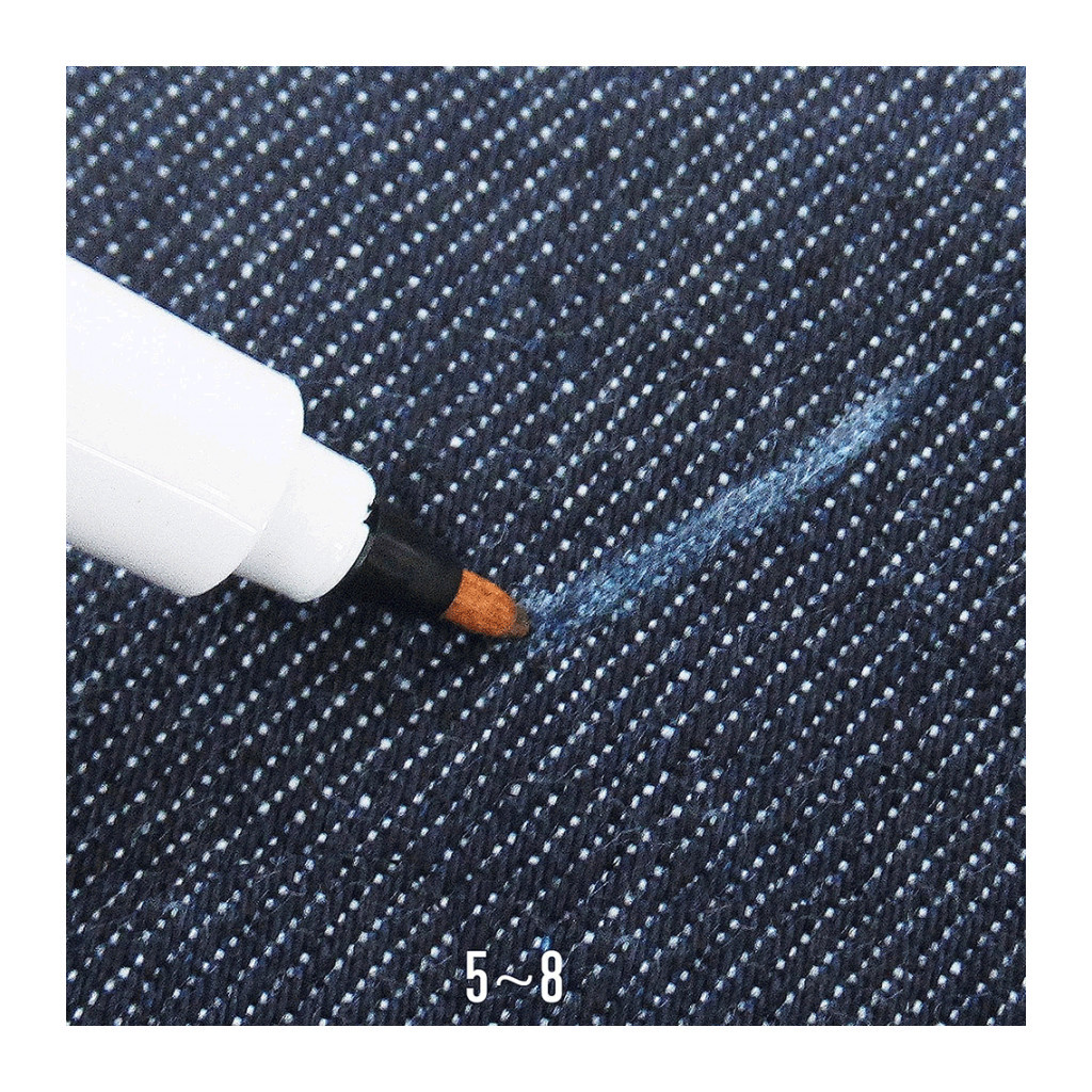 Художній маркер Marvy водорозчинний Water Erasable для розмітки тканини, Білий, 1 мм (752481423013) - зображення 3