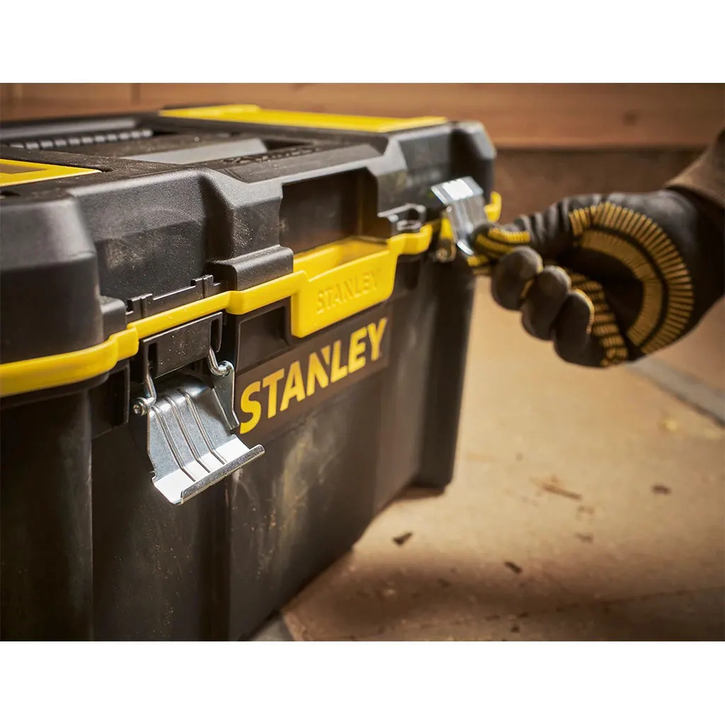 Ящик для інструментів Stanley ESSENTIAL Cantilever, 19", 490х290х250 мм, з металевими зам (STST83397-1) - зображення 7