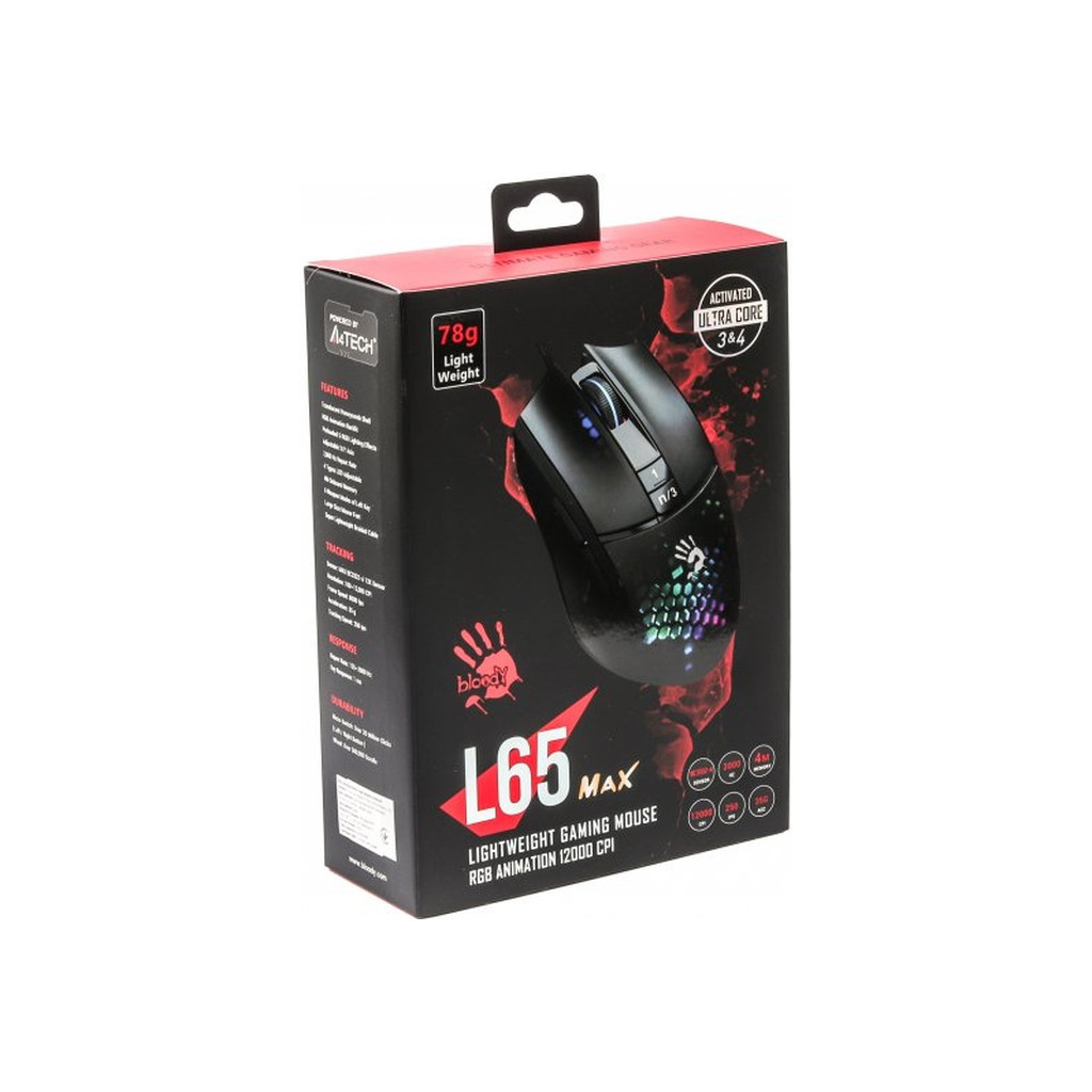 Мишка A4Tech Bloody L65 Max Honeycomb (4711421979849) - изображение 11