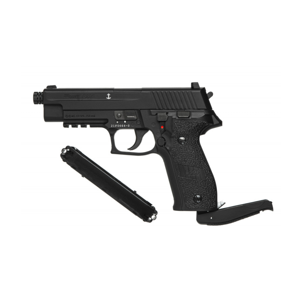 Пневматичний пістолет Sig Sauer Air P226F BB + Pellet (AIR-226F-177-12G-16-Black) - зображення 3