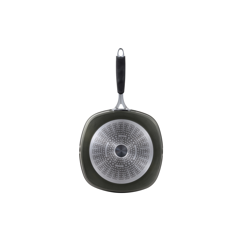 Сковорода Bergner Midnight, гриль 28x28 см (BG-30130-GR) - зображення 5