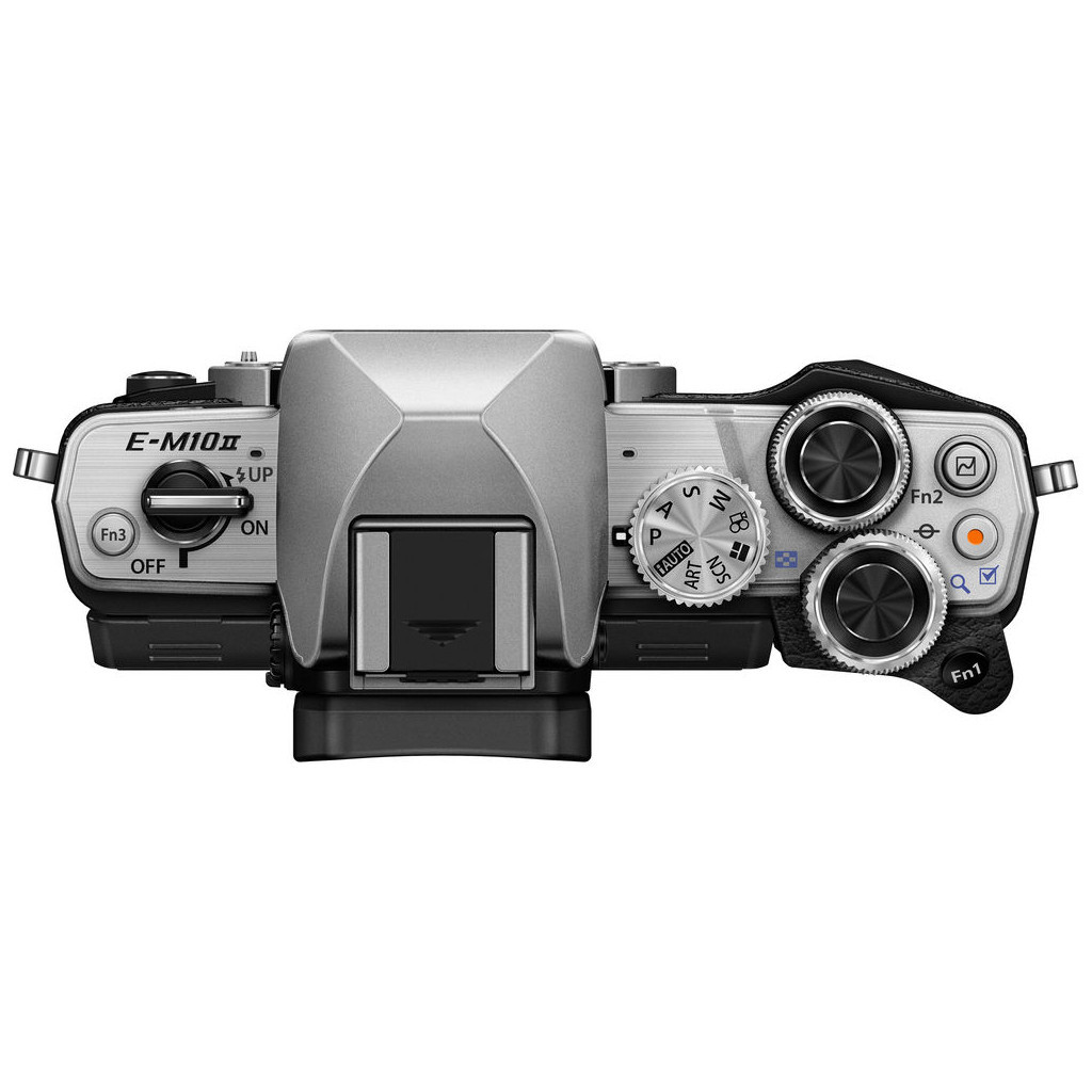 Цифровий фотоапарат Olympus E-M10 mark II Pancake Double Zoom 14-42 + 40-150 Kit S/S/BE-M1 (V207053SE000) - зображення 8