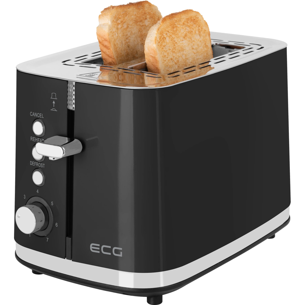 Тостер ECG ST 2766 Vintage Nero - изображение 8