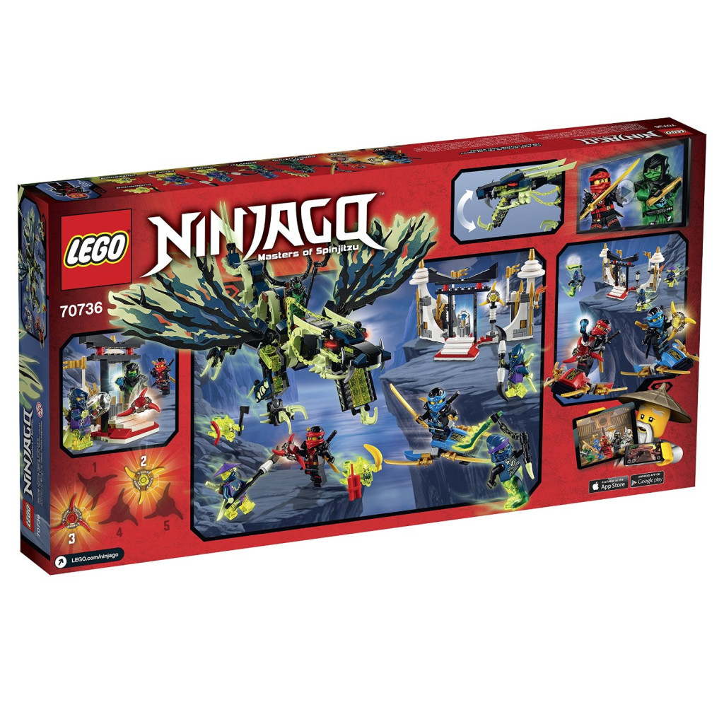 Конструктор LEGO Ninjago Атака Дракона Морро (70736) - зображення 12